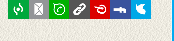 Visible sharing button 