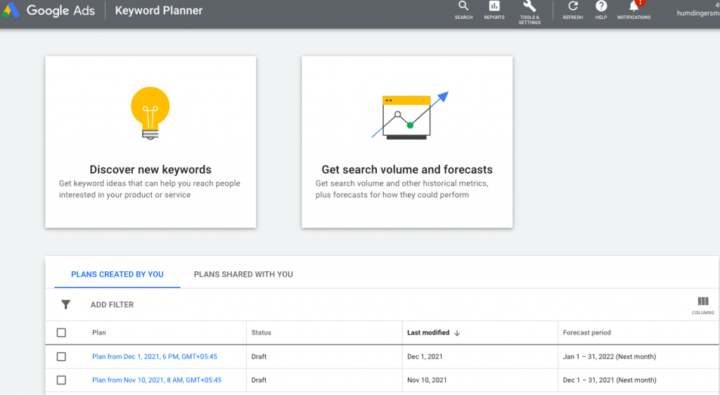 Free best keyword research tool for blogging