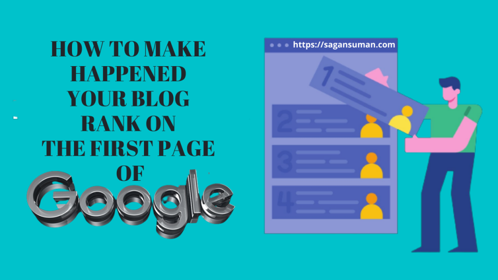 How to blog rank on the first page of Google