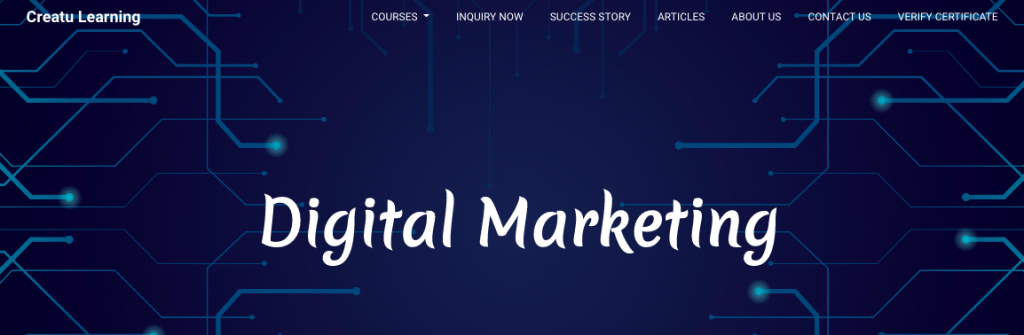 Creatu Learning - A digital marketing training institute