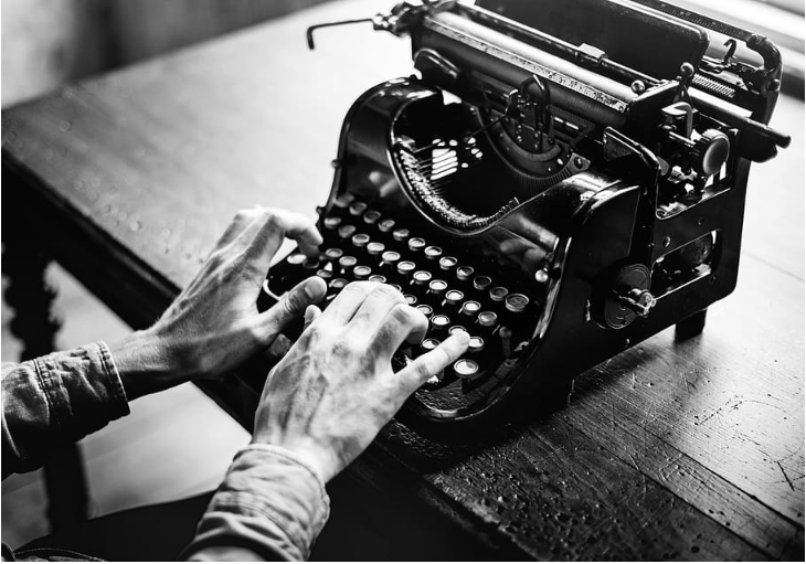 Vintage Typewriter for content creation