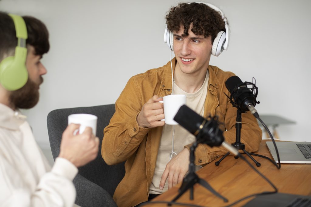 example of podcasting