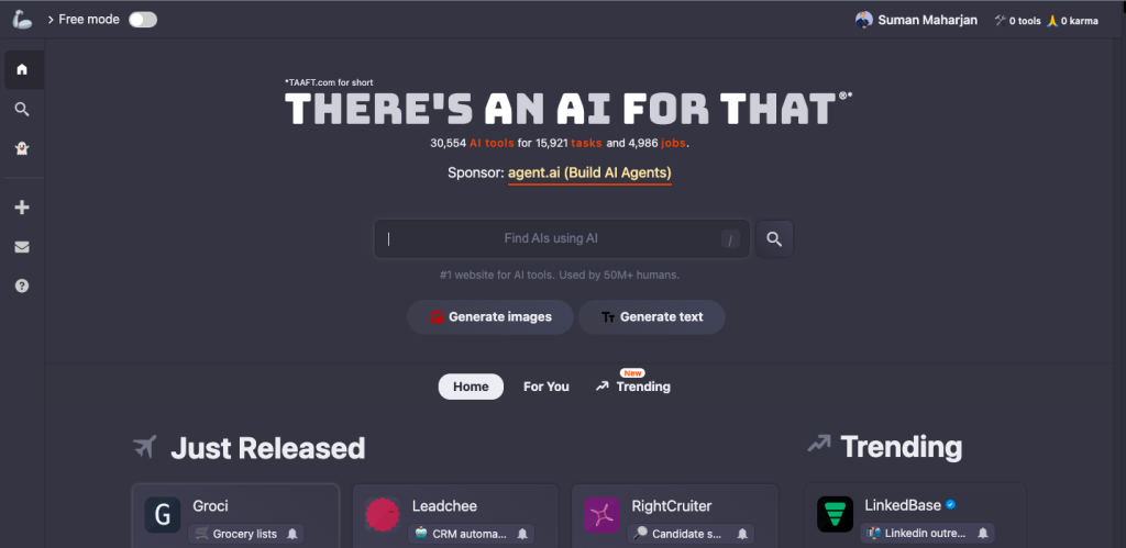 Theresanaiforthat.com - an AI tools directory