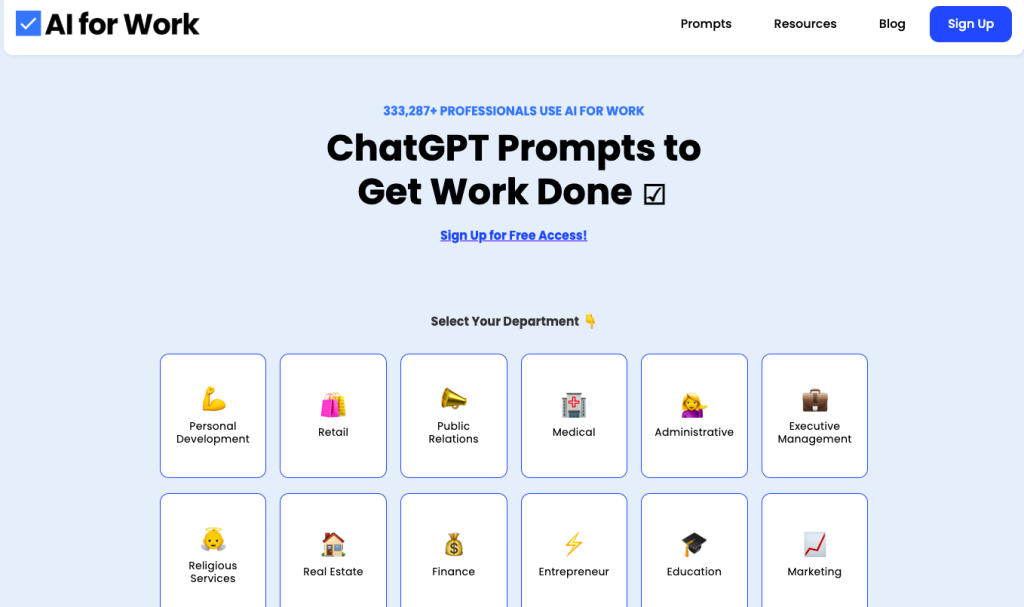 AI for Work